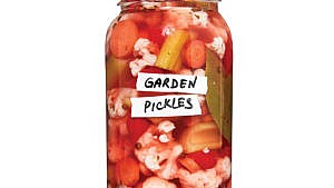 Quick Garden Pickles