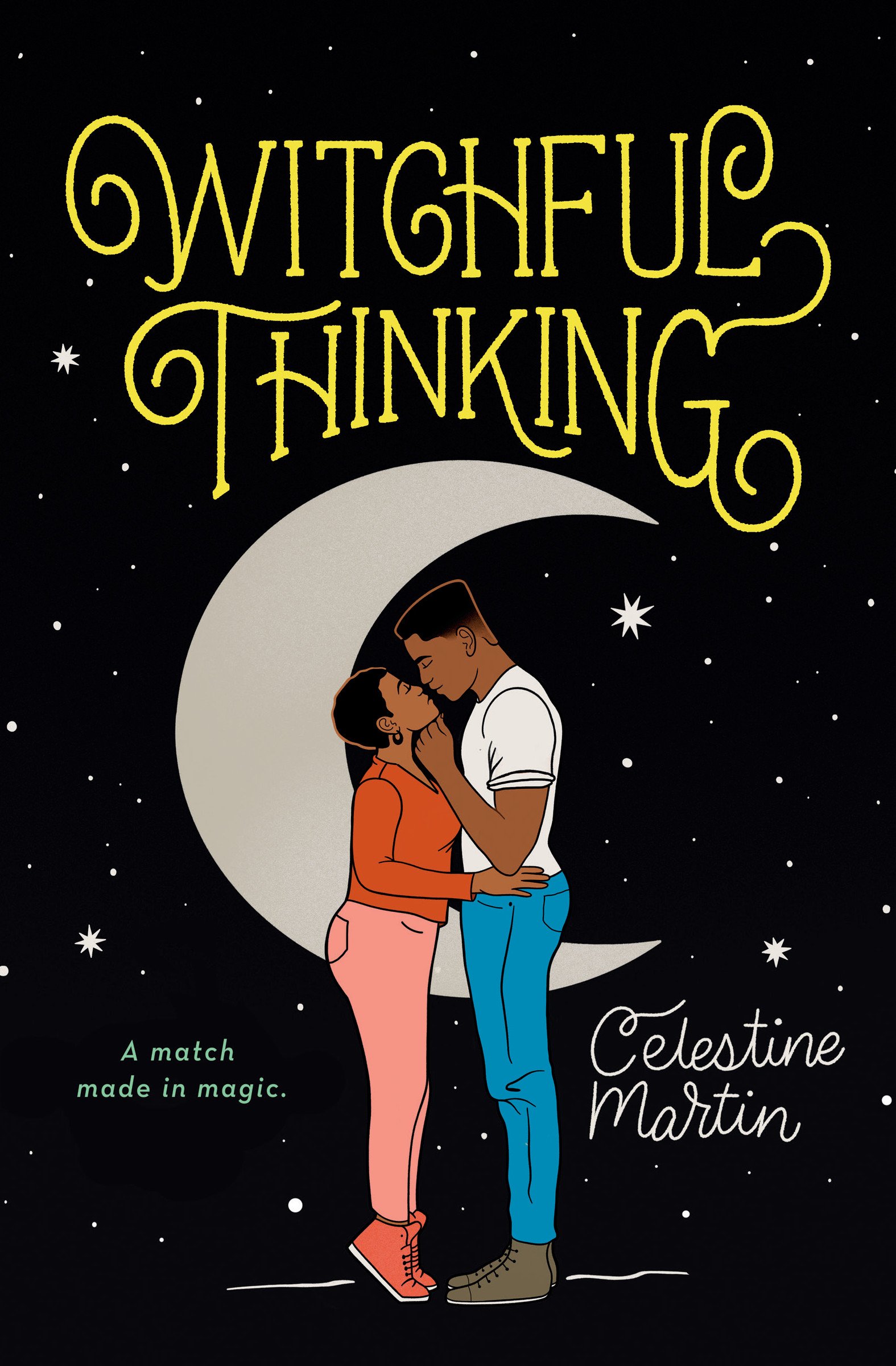 The cover of WItchful Thinking by Celestine Martin