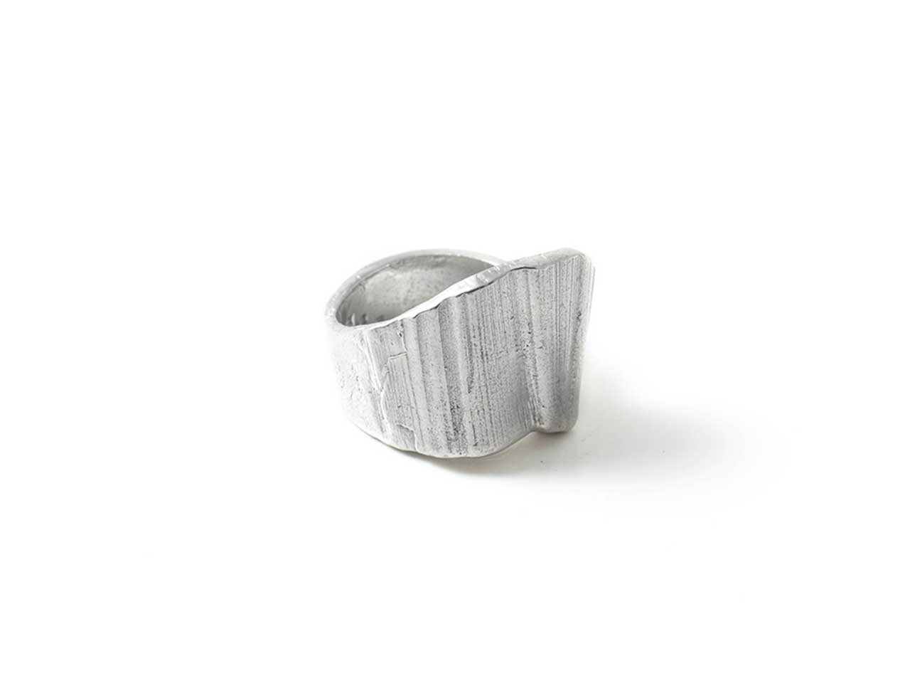 A silver jewellery ring from Canadian brand Anne-Marie Chagnon..