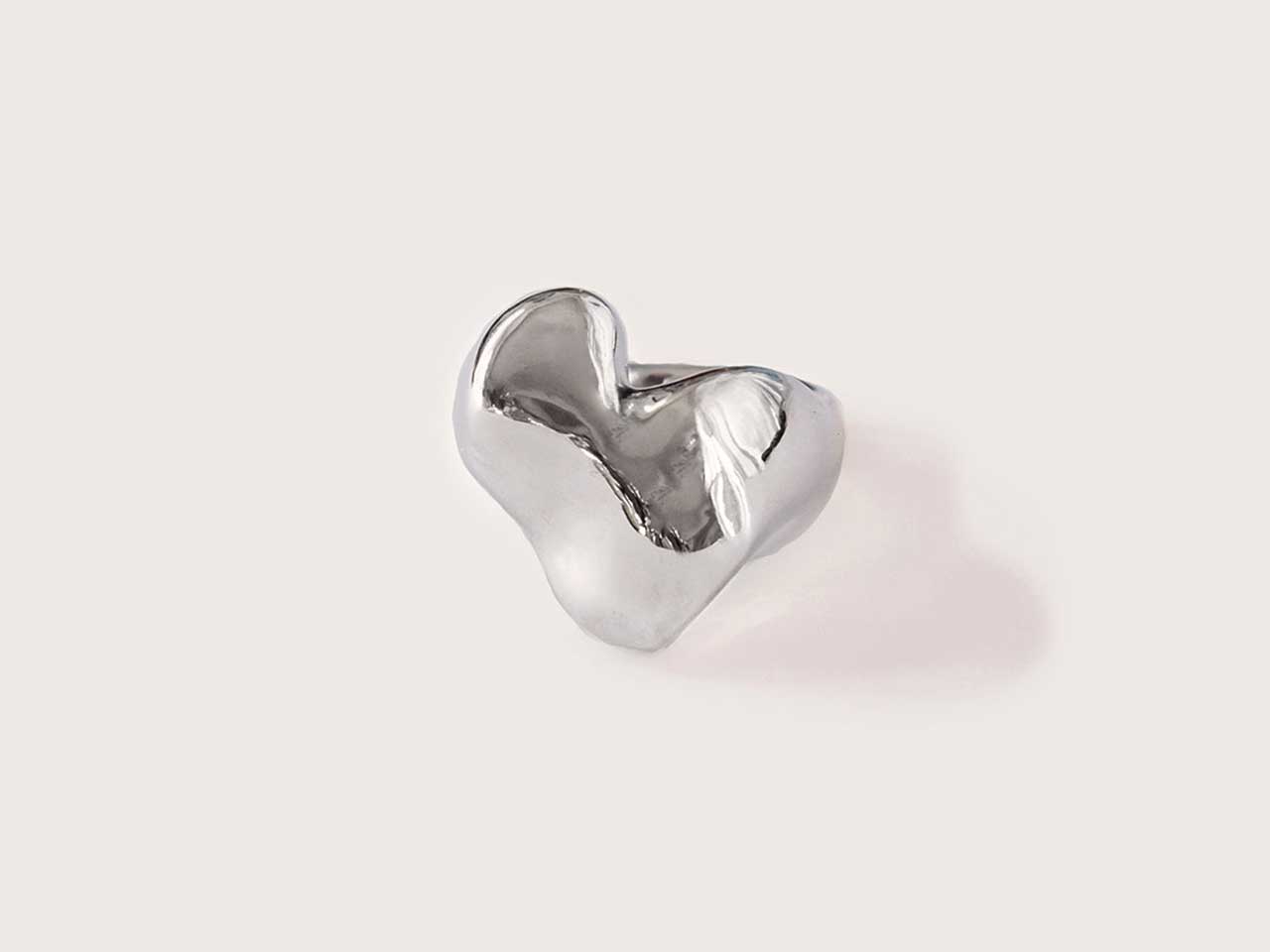 A silver jewellery ring from Canadian brand Vimeria.