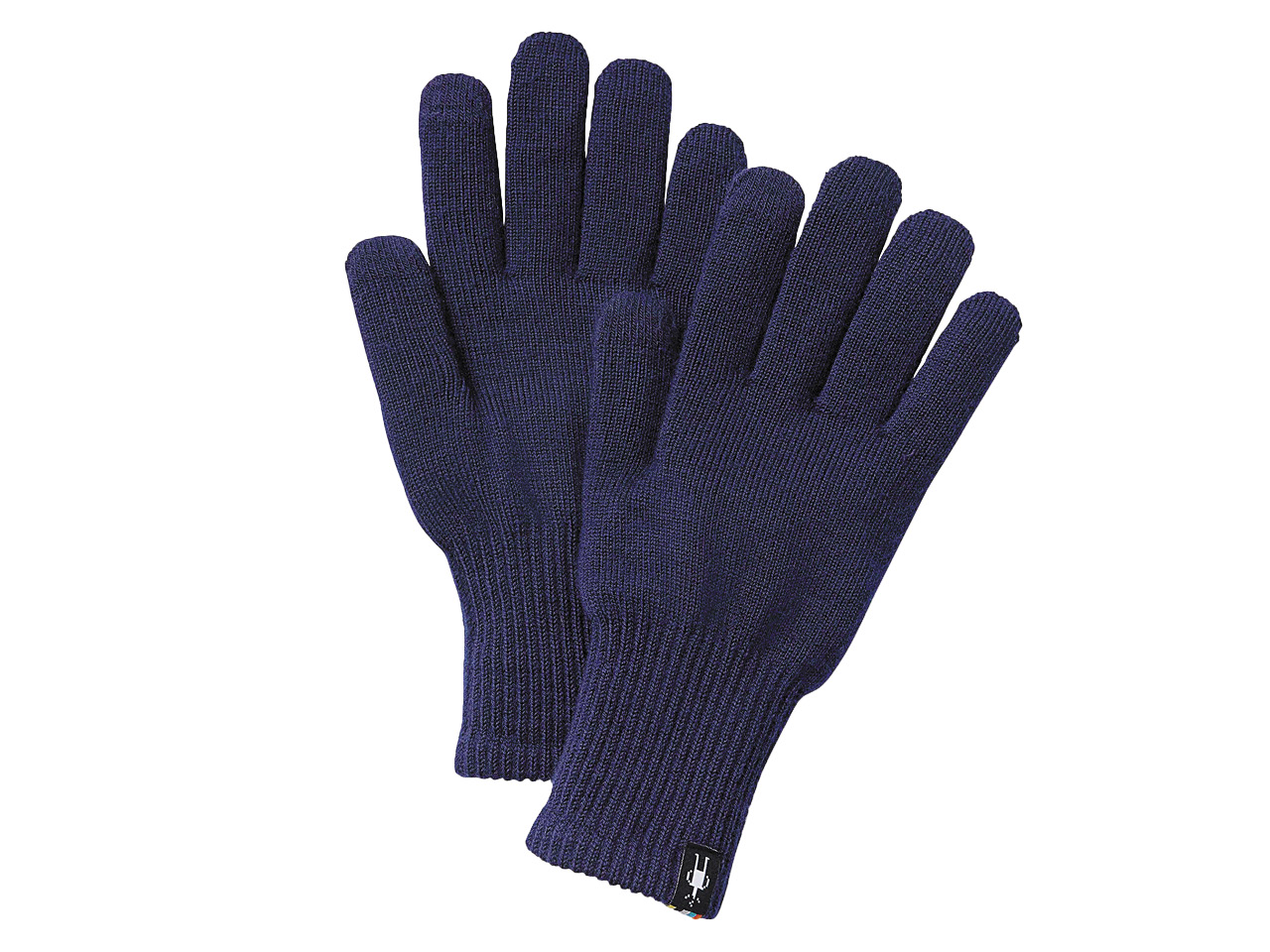 Navy Smartwool gloves.