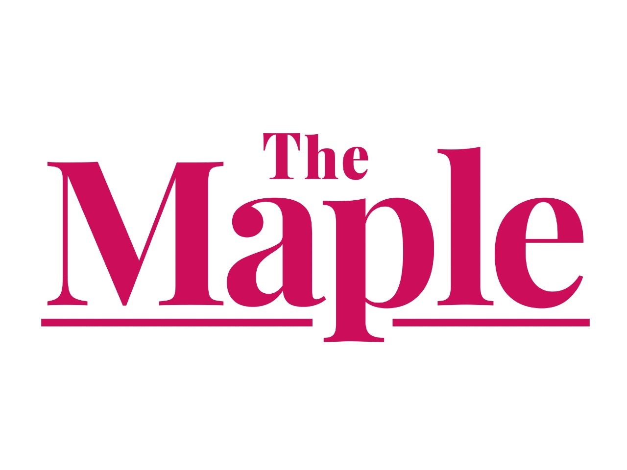 The new logo for The Maple newsletter