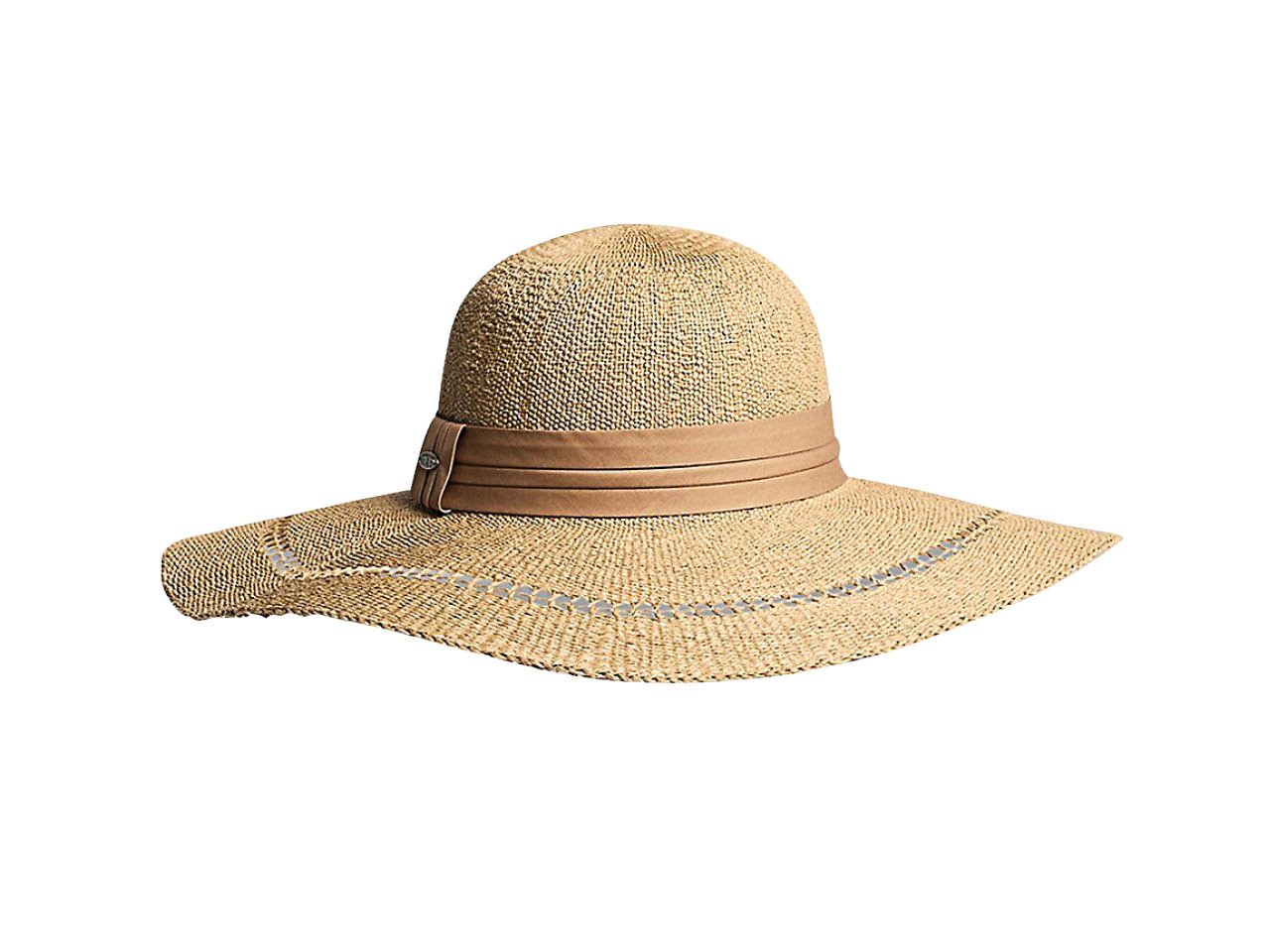 A Canadian hat straw hat that is perfect for summer outfits.