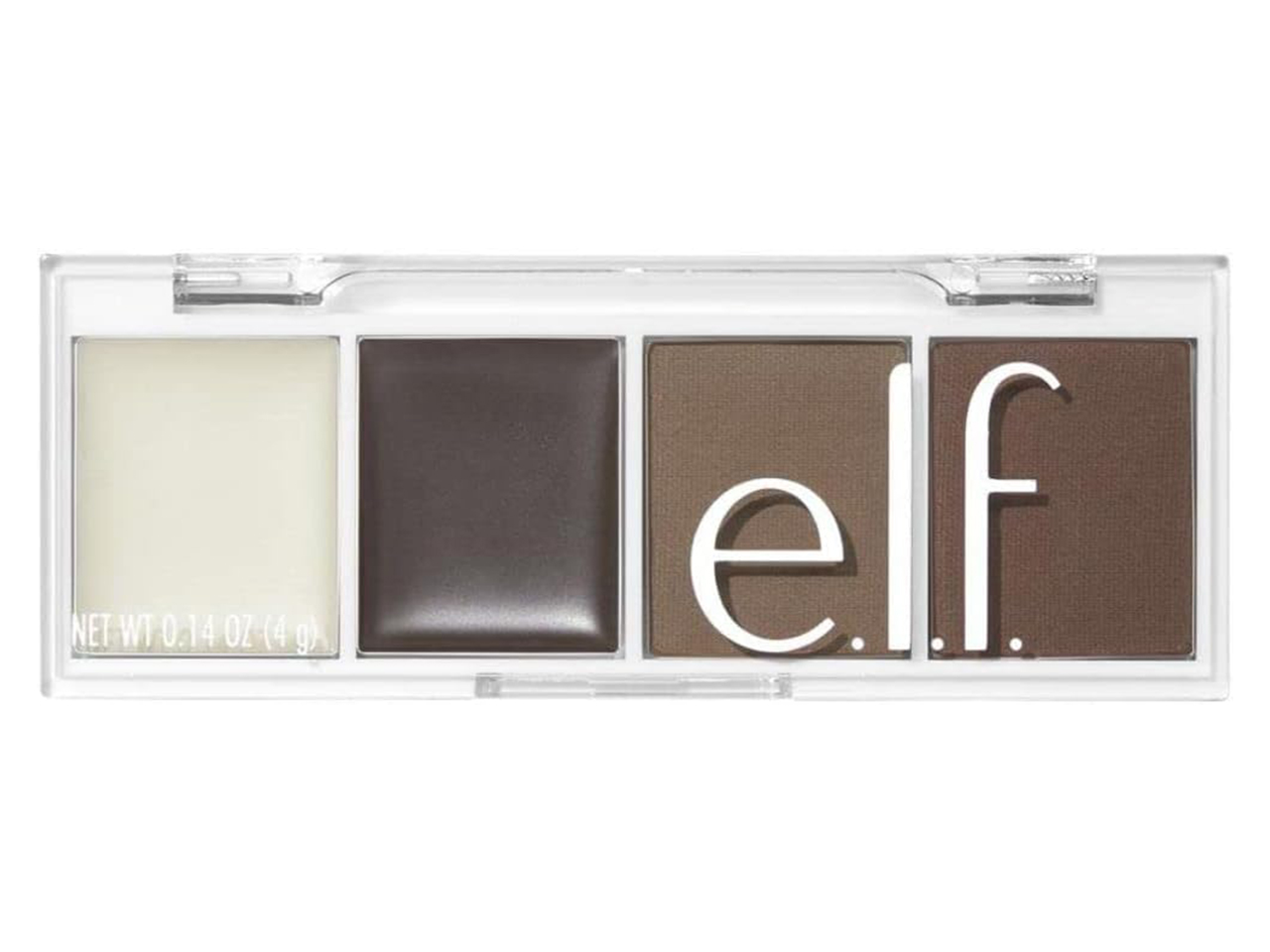 A brow palette with pomades and powders from E.l.f. Cosmetics.