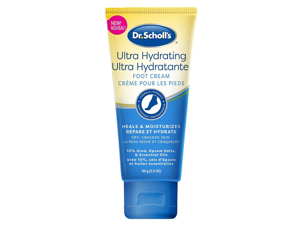 Dr. Scholl's Ultra Hydrating Foot Cream, at-home pedicure