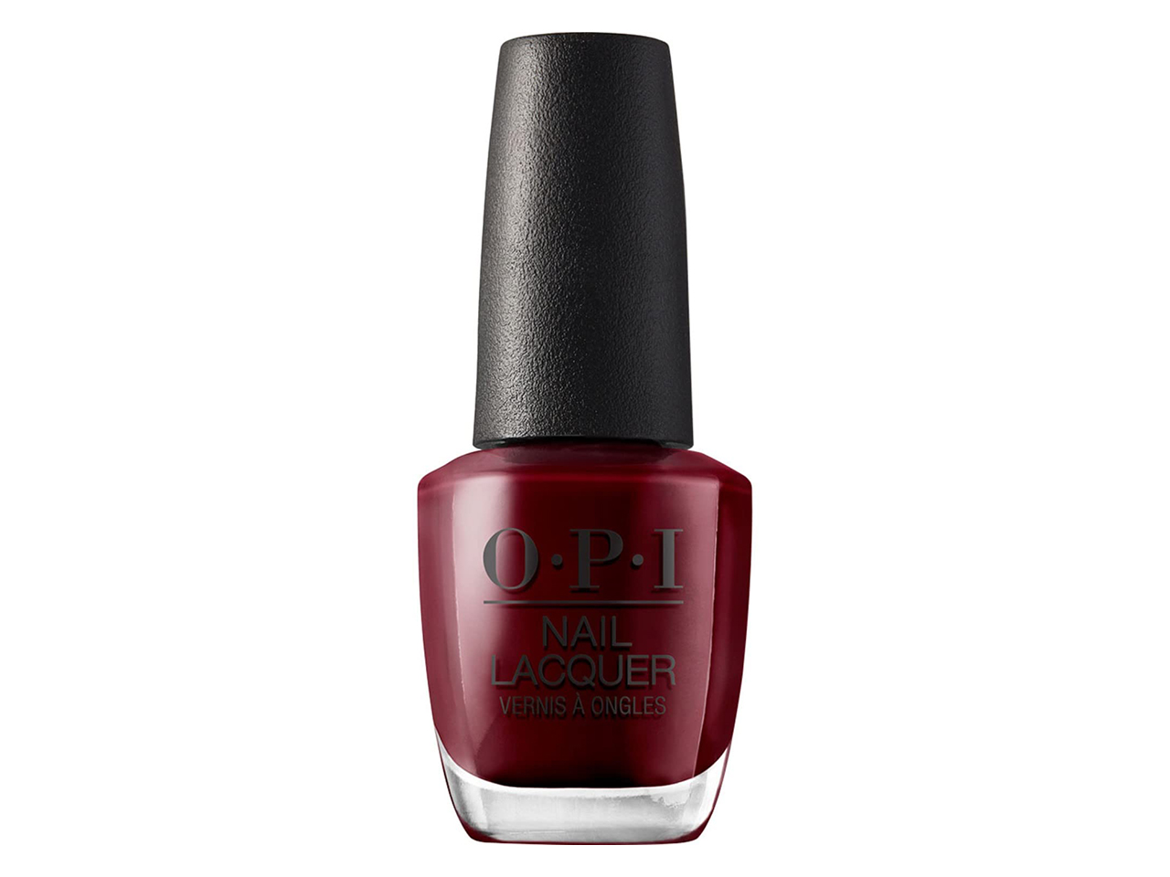OPI Nail Lacquer in Got the Blues for Red, at-home pedicure