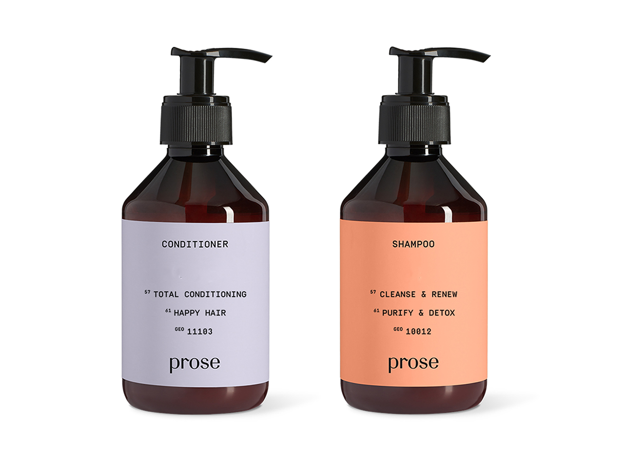 Prose Custom Shampoo and Conditioner, best beauty products September 2023