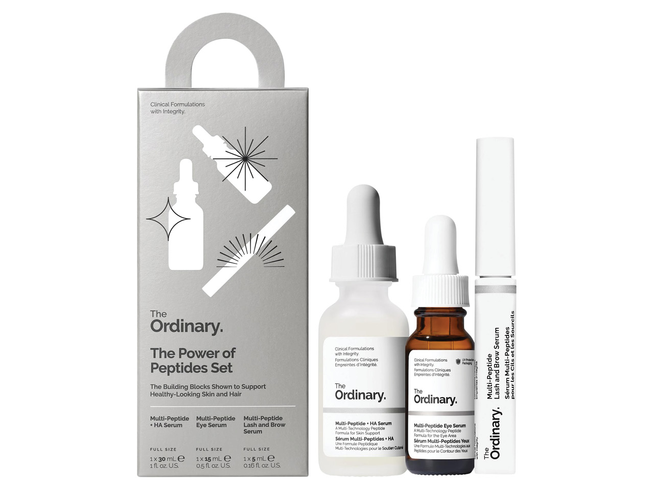 The Ordinary Power of Peptides Set, holiday beauty gift sets, best Black Friday Deals